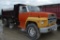 Ford F800 single axle dump truck