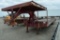 2002 Keifer gooseneck semi flatbed trailer