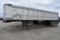 1985 CMC 34' aluminum frameless semi dump trailer