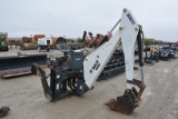 Bobcat 8811 skid steer backhoe attchment