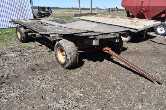 16' x 7' rack wagon on 5010 running gear