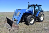 2002 New Holland TS110 MFWD tractor