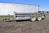 New Idea 363 tandem axle manure spreader