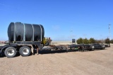 Shop built 53' semi style sprayer trailer