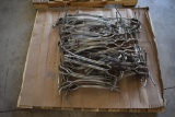 Pallet of stainless steel NH3 and liquid dual fertilizer tubes