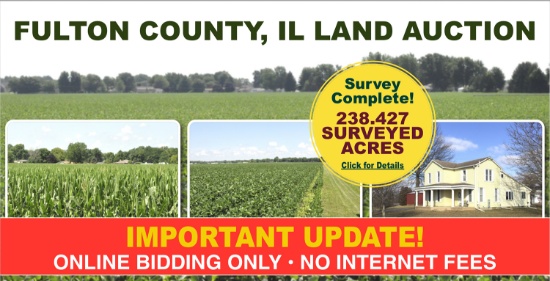 Fulton County, IL Land Auction