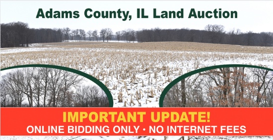 Adams County, IL Land Auction