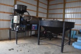 USC LP800 seed treater and seed hopper