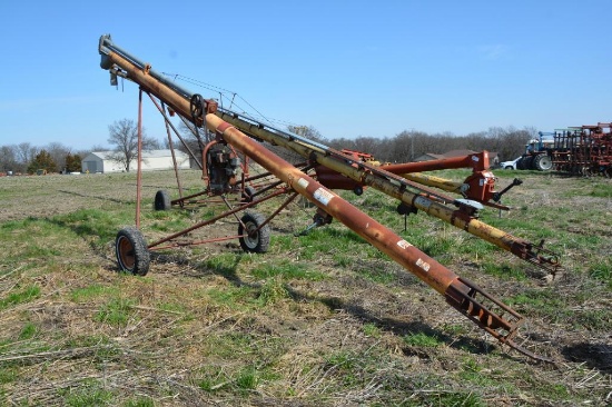 Mayrath 7" x 28' truck auger w/ Briggs & Stratton 16hp engine