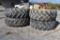 Set of 620/70R46 floater tires and wheels for John Deere sprayers