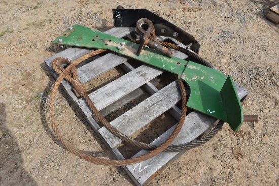 Tow cable and hardware for JD 9R 4wd tractor
