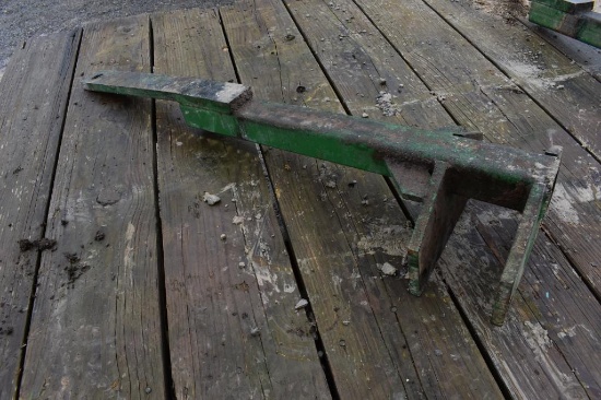 rear hitch for combine