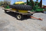 Hayrack on running gear