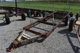 Shop built 16' steel frame trailer