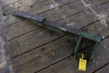 rear hitch for combine