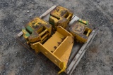 Skidsteer weights & weight bracket