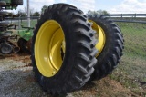 (2) 18.4R42 tires