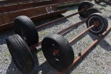 (3) Misc. axles w/pipe