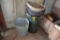 (4) trash cans