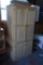 Large unfinished storage cabinet