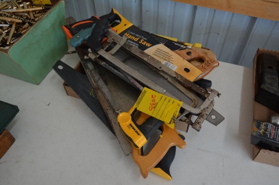 Assorted hand / hack saws