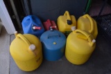 (7) fuel containers