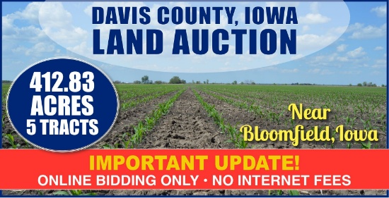 Davis County, IA Land Auction