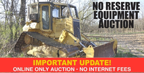 Online Only No Reserve Equipment Auction