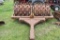 9' pull-type sheeps foot roller