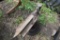 Post vise & homemade anvil on a stand