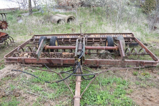 Brillion 15' culti-mulcher w/ inboard wheels