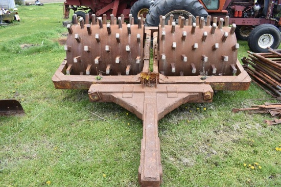 9' pull-type sheeps foot roller