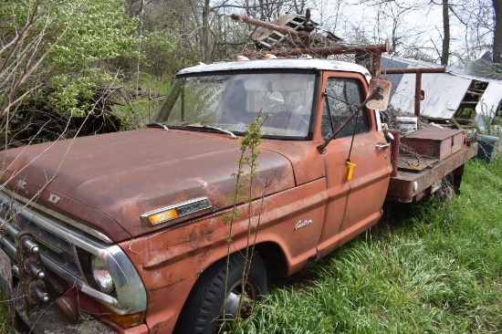 Late 60s early 70s Ford F350 custom dually 2wd pickup