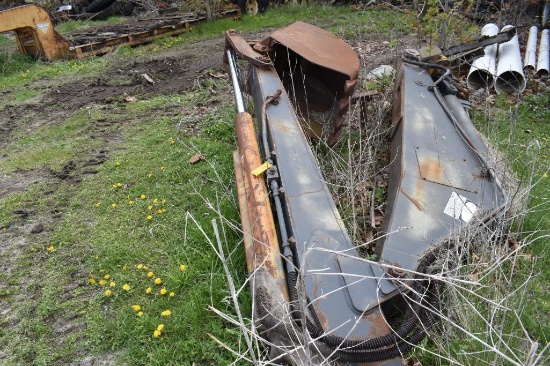 Rear backhoe stick off DynaHoe, 18" bucket