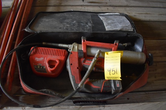 Milwaukee M12 cordless grease gun
