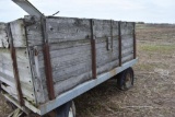 Antique varnish wagon w/ salvage box