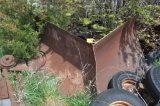 Large V-plow off maintainer