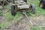 Antique running gear on rubber tires