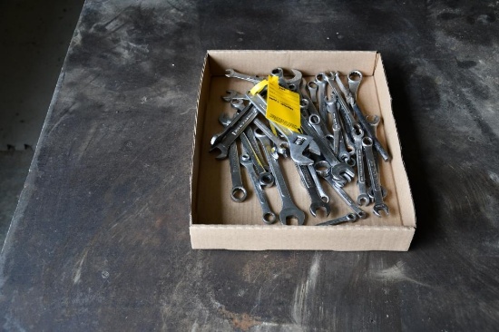 Box of metric wrenches