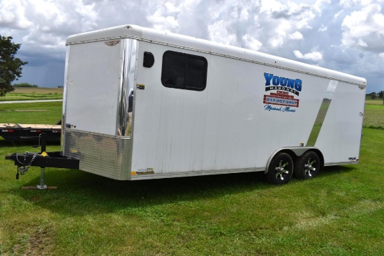 2018 H&H 20' Bumper Hitch enclosed trailer