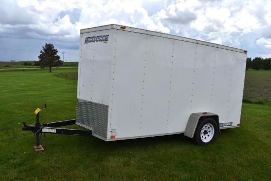 2009 Sure-Trac 12' Bumper hitch enclosed trailer