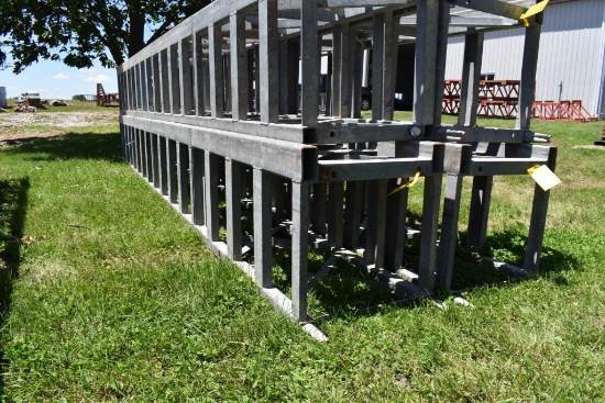 (4) 4' EZ Scaffold mast climber sections
