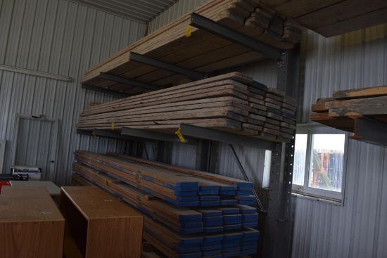 5 1/2'x12' steel rack