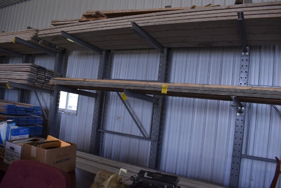 5 1/2'x12' steel rack