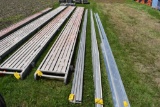 (6) 28' scoffold rail