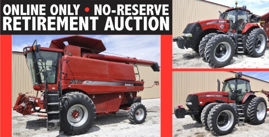 Online Only No-Reserve Retirement Auction