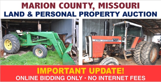 Marion County, MO Personal Property Auction Ring 1