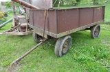 10' x 6' barge wagon w/hoist