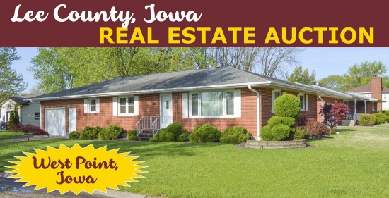 Ring 1: Lee County, IA Real Estate & Car Auction