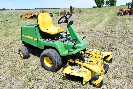 John Deere F725 riding lawn mower